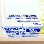 【NIPRO】　動物用シリンジ2.5mL　1箱(100本入り)